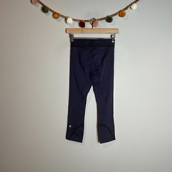 Lululemon Run Stripe Inspire Crop II leggings - Picture 4 of 5